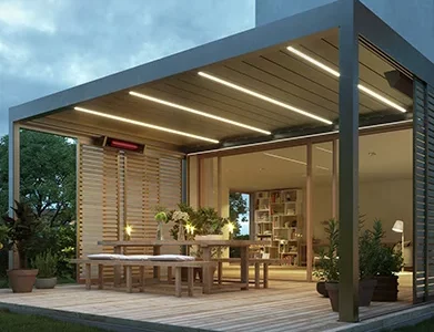 Lamellendach Lamaxa L50 von Warema Lamellendach Lamaxa L50