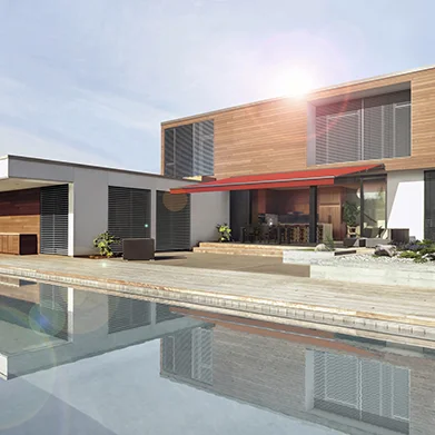 Halbgeschlossene Gelenkarm-Markise Terrea H60 Halbgeschlossene Gelenkarm-Markise Terrea H60