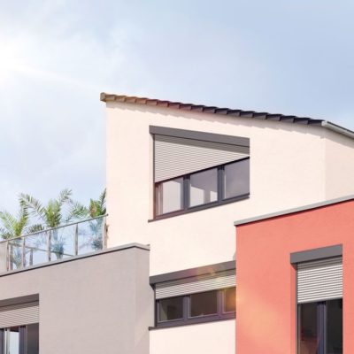 Rollladen in Bad Kissingen kaufen Haus mit schrägen Rollläden